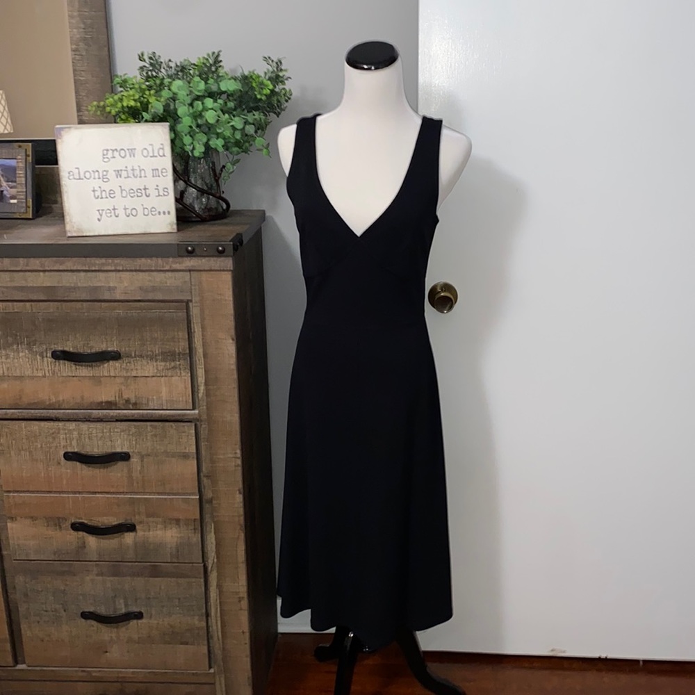 CHARLES CHANG LIMA Little Black Dress  size 6 excellent like new condition